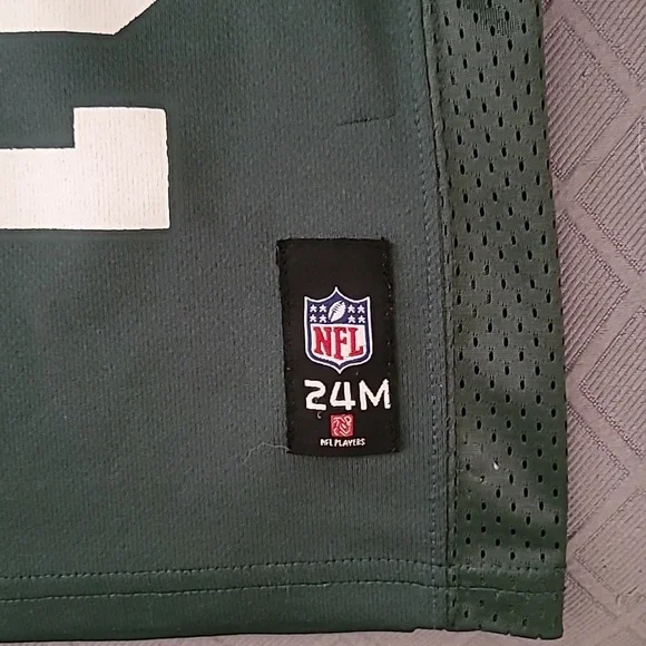 Green Bay Packers NFL Jersey Toddler Size 24 Months Rodgers #12 - Picture 2 of 3